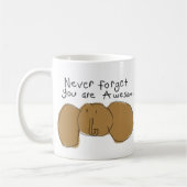 vergeet nooit dat je geweldige olifantenMok bent Koffiemok (Links)