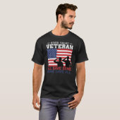Vergeet nooit dat Veteran allemaal wat gaf T-shirt (Voorkant volledig)