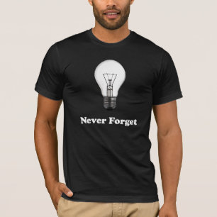 Vergeet nooit de gloedstrijd - donker t-shirt