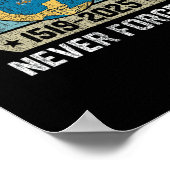 Vergeet nooit de Golf van Mexico 1519 2025 Poster (Hoek)