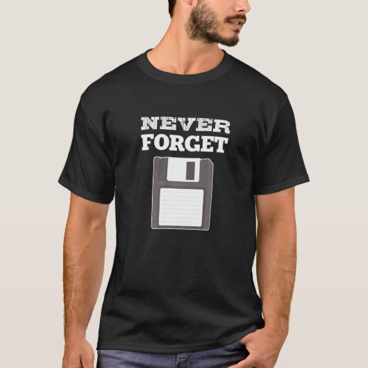 Vergeet nooit de Nerd Premium van de Computer T-shirt (Voorkant)