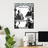 Vergeet nooit de Oostenrijkers Hayek, Friedman, Mi Poster (Thuiskantoor)