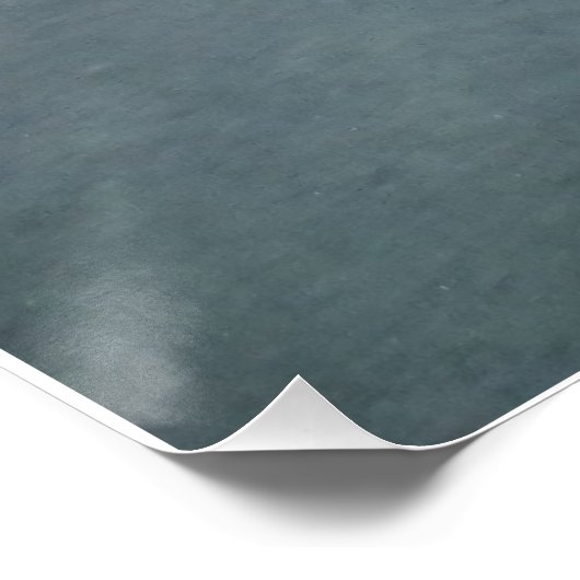 "Vergeet nooit" gedicht Glossy Poster (Hoek)