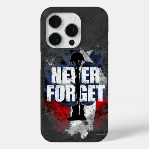Vergeet nooit (herdenkingsdag) iPhone 15 pro case