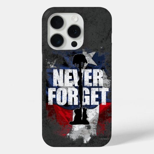 Vergeet nooit (herdenkingsdag) Case-Mate iPhone case (Achterkant)