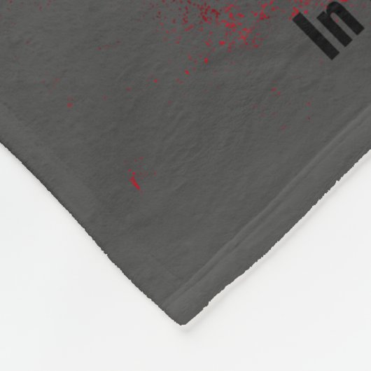 Vergeet nooit (herdenkingsdag) fleece deken (Hoek)