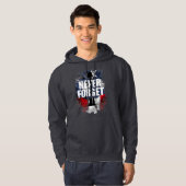 Vergeet nooit (herdenkingsdag) Hoodie (Voorkant volledig)