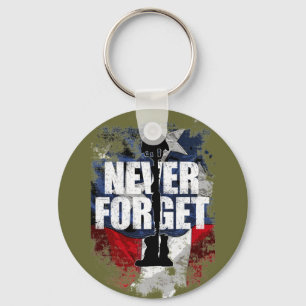 Vergeet nooit (herdenkingsdag) sleutelhanger