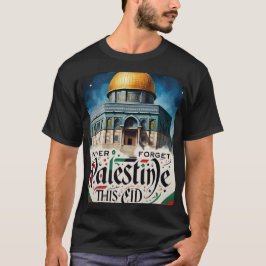 Vergeet nooit het Mannen shirt van Palestina