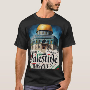 Vergeet nooit het Mannen shirt van Palestina