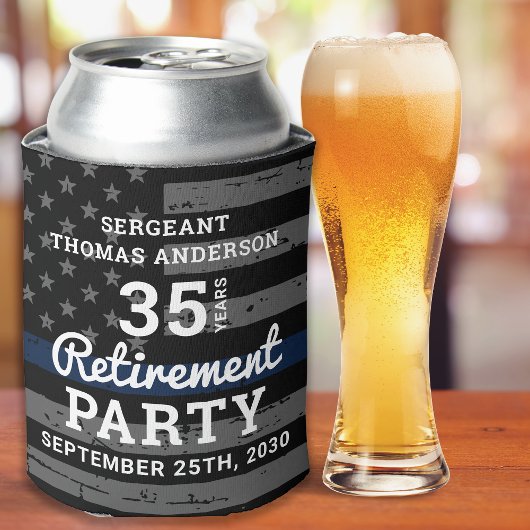 Vergeet nooit het verschil dat je de politie hebt  blikjeskoeler