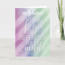 Vergeet nooit het verschil dat je hebt gemaakt Dan