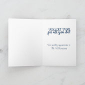 Vergeet nooit het verschil dat je hebt gemaakt Fau Kaart (Binnen)