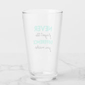 Vergeet nooit het verschil dat je maakt 2 glas (Achterkant)