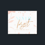 Vergeet nooit hoe goed je het leven trouw canvas afdruk<br><div class="desc">Faith Life Quote Typografie</div>