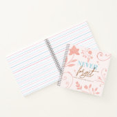 Vergeet nooit hoe goed je het voelt. notitieboek (Binnen)