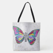 Vergeet nooit hoe willig je in staat bent tote bag (Voorkant)