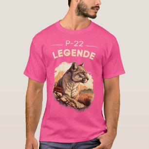 Vergeet nooit P-22 Mountain Lion Griffith Mountain T-shirt