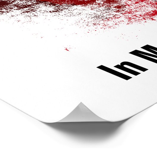 Vergeet nooit Poster (herdenkingsdag) (Hoek)