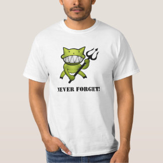 Vergeet P2P nooit T-shirt