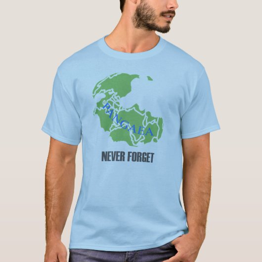 Vergeet Pangaea T-Shirt nooit (Voorkant)