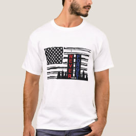 Vergeet Patriot Day 9/11 niet T-shirt
