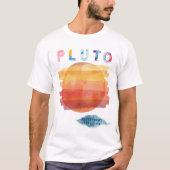 Vergeet Pluto nooit, Pluto Enthusiast T-shirt (Voorkant)