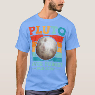 Vergeet Pluto Shirt Nerdy Astronomy Science T