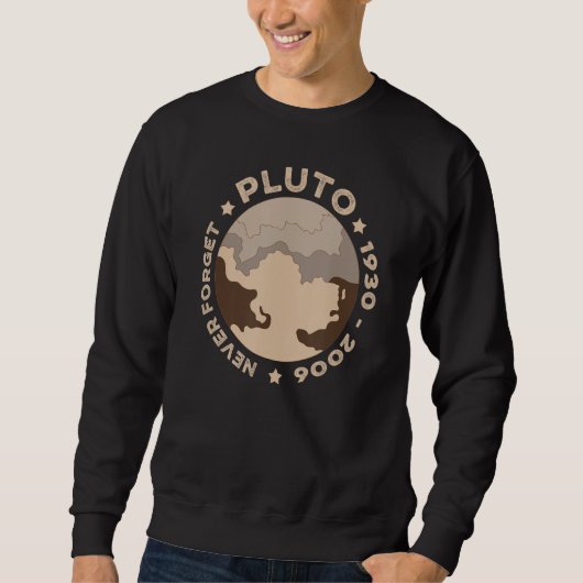 Vergeet Pluto-Shirten nooit Trui (Voorkant)