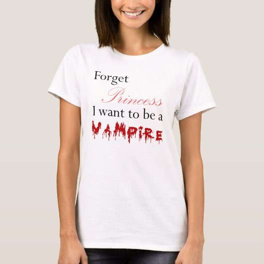 Vergeet Princess T-shirt (Voorkant)