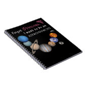 Vergeet Prinses - Astrofysicus Notitieboek (Rechterzijde)