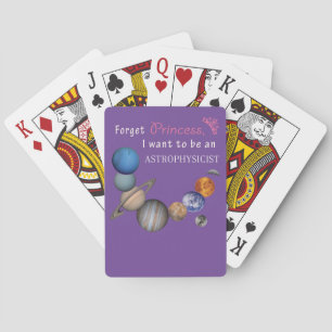 Vergeet Prinses - Astrofysicus Pokerkaarten