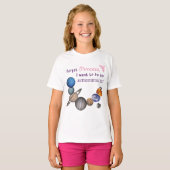 Vergeet prinses - Astrofysicus T-shirt (Voorkant volledig)