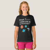 Vergeet prinses, Astrofysicus T-shirt (Voorkant volledig)