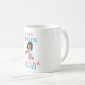 Vergeet prinses dat ik wetenschapper wil worden koffiemok (Voorkant rechts)