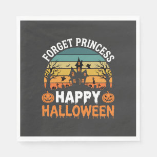 Vergeet Prinses Gelukkig Halloween Spokenhuis Desi Servet