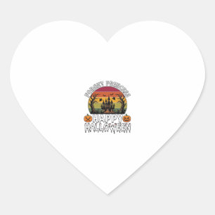 Vergeet Prinses Happy Halloween Spokenhuis Pomp Hart Sticker