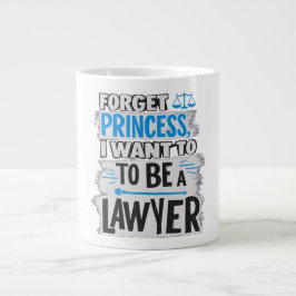 Vergeet prinses, ik wil advocaat worden grote koffiekop