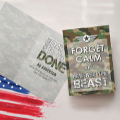 Vergeet rustig grappige militaire camouflage BMT b Kaart