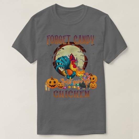 Vergeet Snoep maar om mij schimmels te geven T-shirt (Design voorkant)