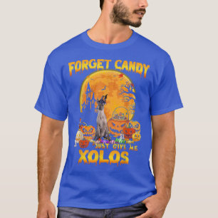 Vergeet Snoep maar Xoloitzcuintlis Pumpkin T-shirt