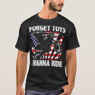 Vergeet Speelgoed Ik Wil Motorcross Rijden - Dirt T-shirt