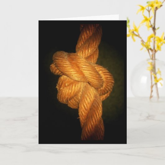 Vergeet Uw Verjaardag? Knoop me! De Kaart van de (Gele Bloem)