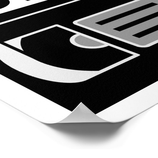 Vergeet VHS Funny Poster nooit (Hoek)