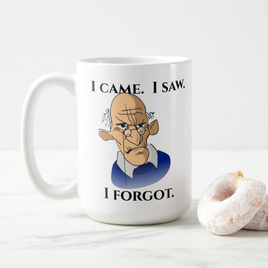 Vergeetachtige mok (Met donut)