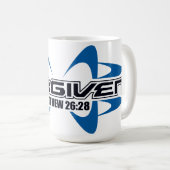 Vergegeven Matthew 26:28 Coffee-Mok Koffiemok (Voorkant rechts)