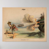 vergelding aan spanje poster (Voorkant)