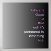 Vergeleken Poster (Voorkant)