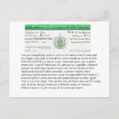 Vergelijk de details van Coats of Arms. Briefkaart (Voorkant)