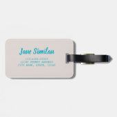 Vergelijkbaar strand Andaman Zee Phuket Thailand c Bagagelabel (Achterkant horizontaal)